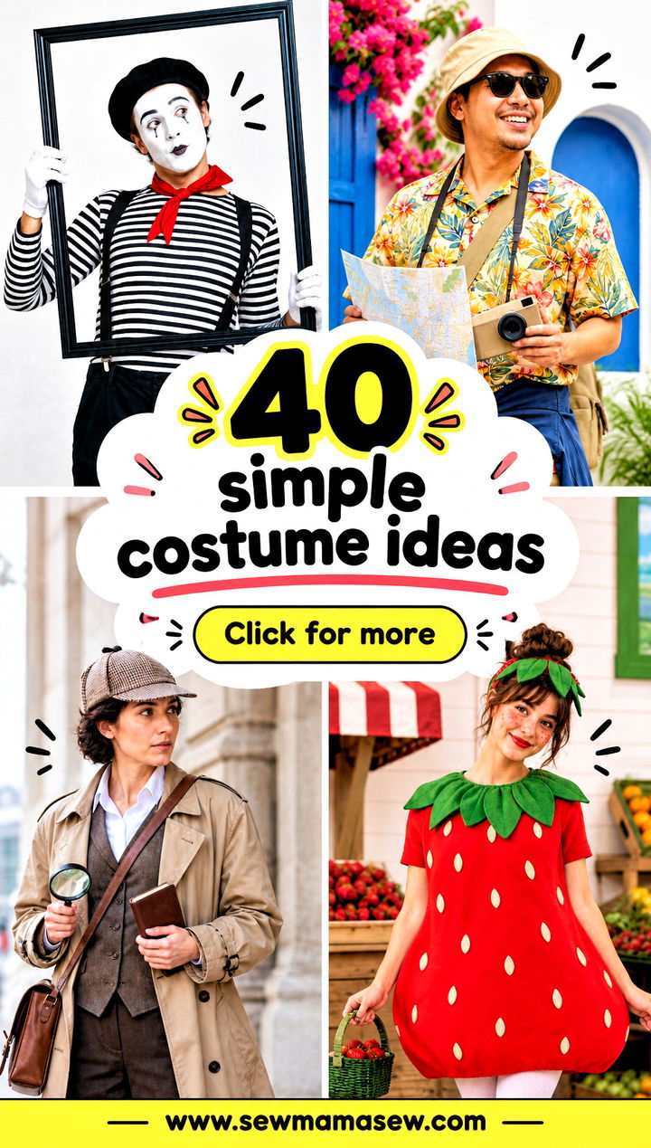 40 simple costume ideas - 40 simple costume ideas