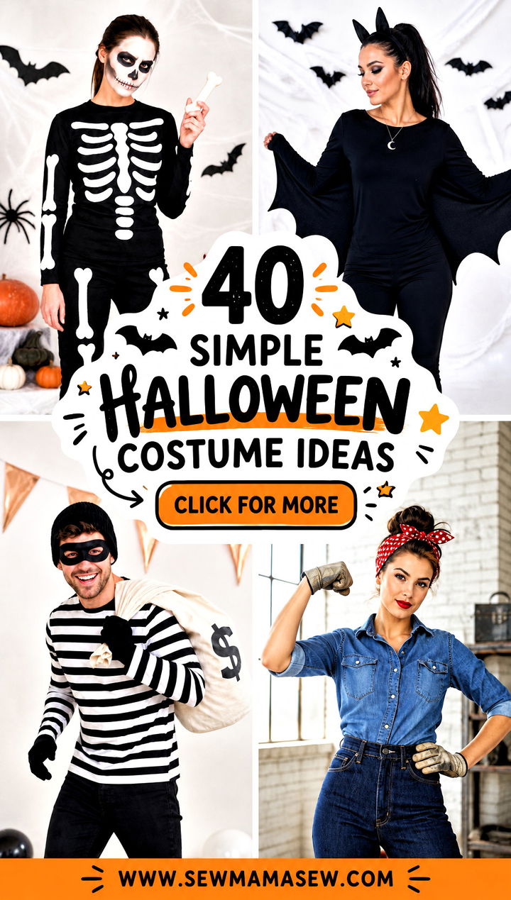 40 simple halloween costume ideas - 40 simple halloween costume ideas
