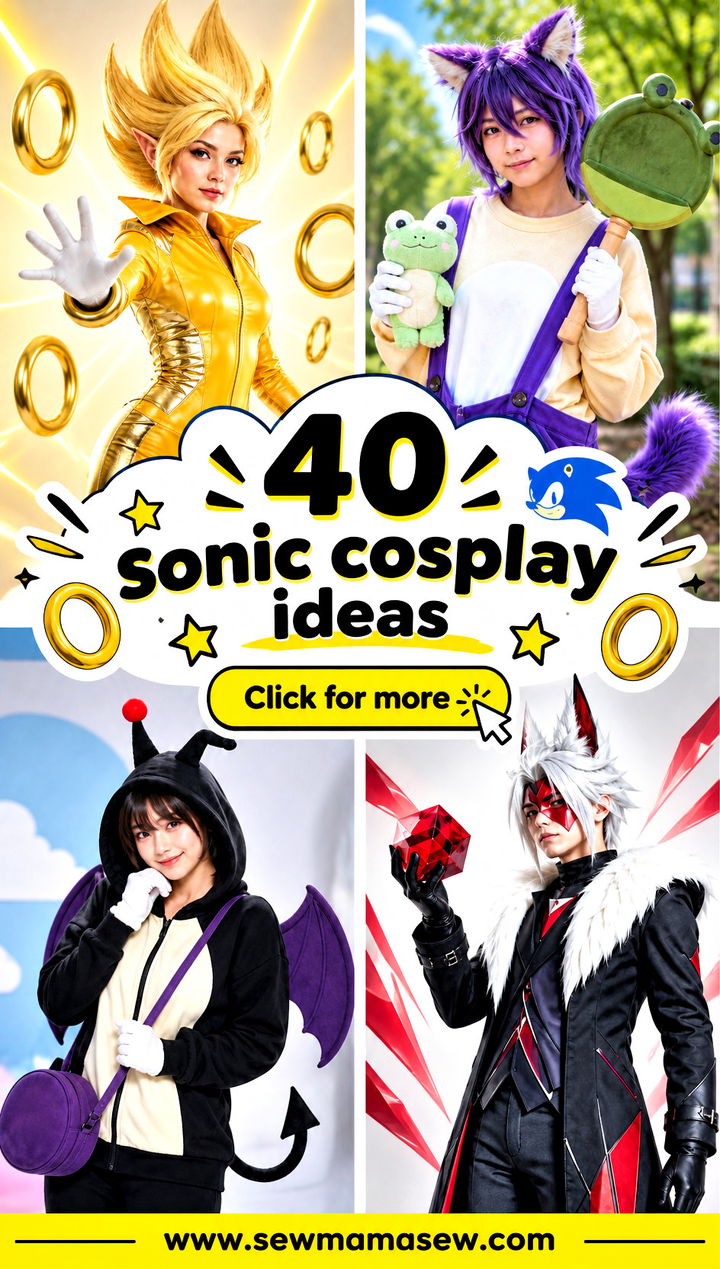 40 sonic cosplay ideas - 40 sonic cosplay ideas