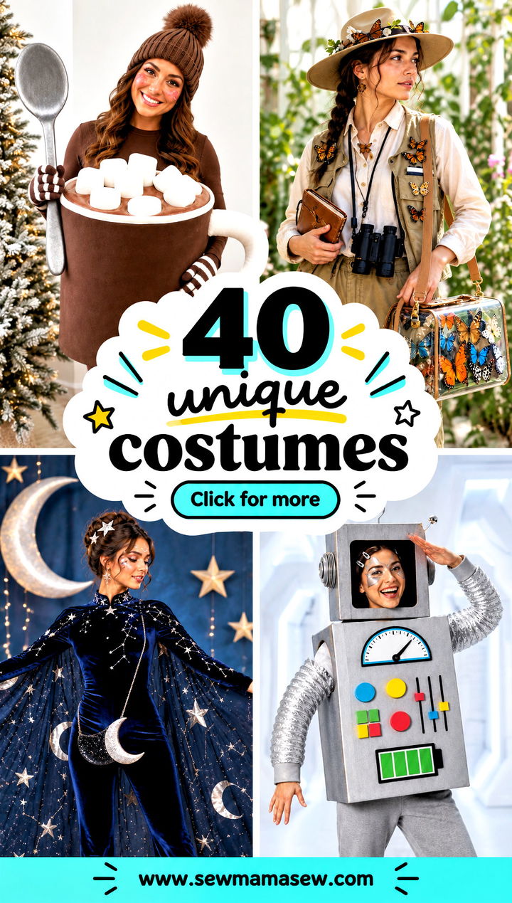 40 unique costumes - 40 unique costumes