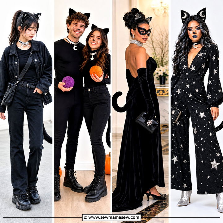 45 black cat halloween costume ideas
