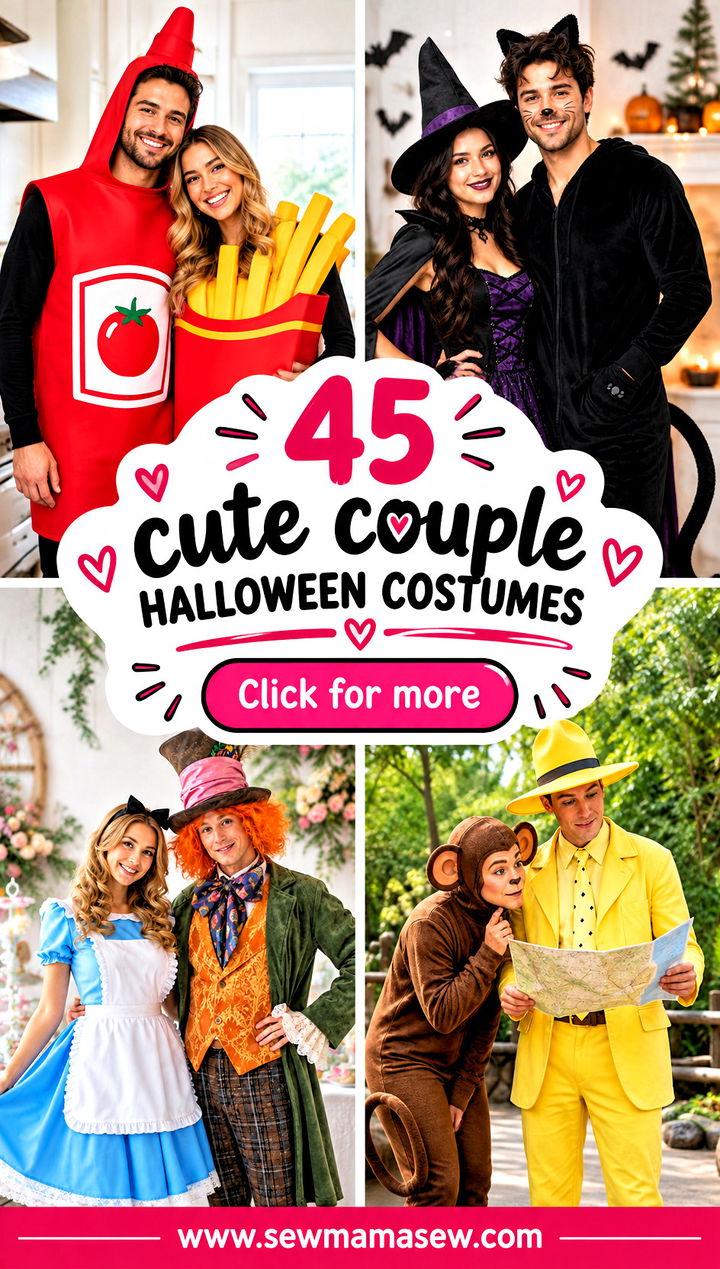 45 cute couple halloween costumes - 45 cute couple halloween costumes