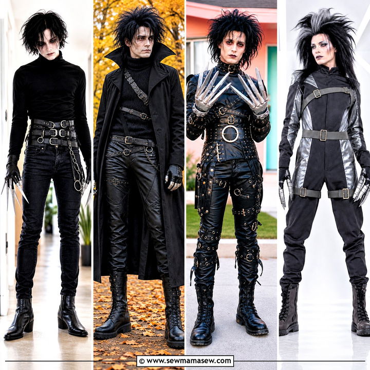 45 edward scissorhands costume ideas