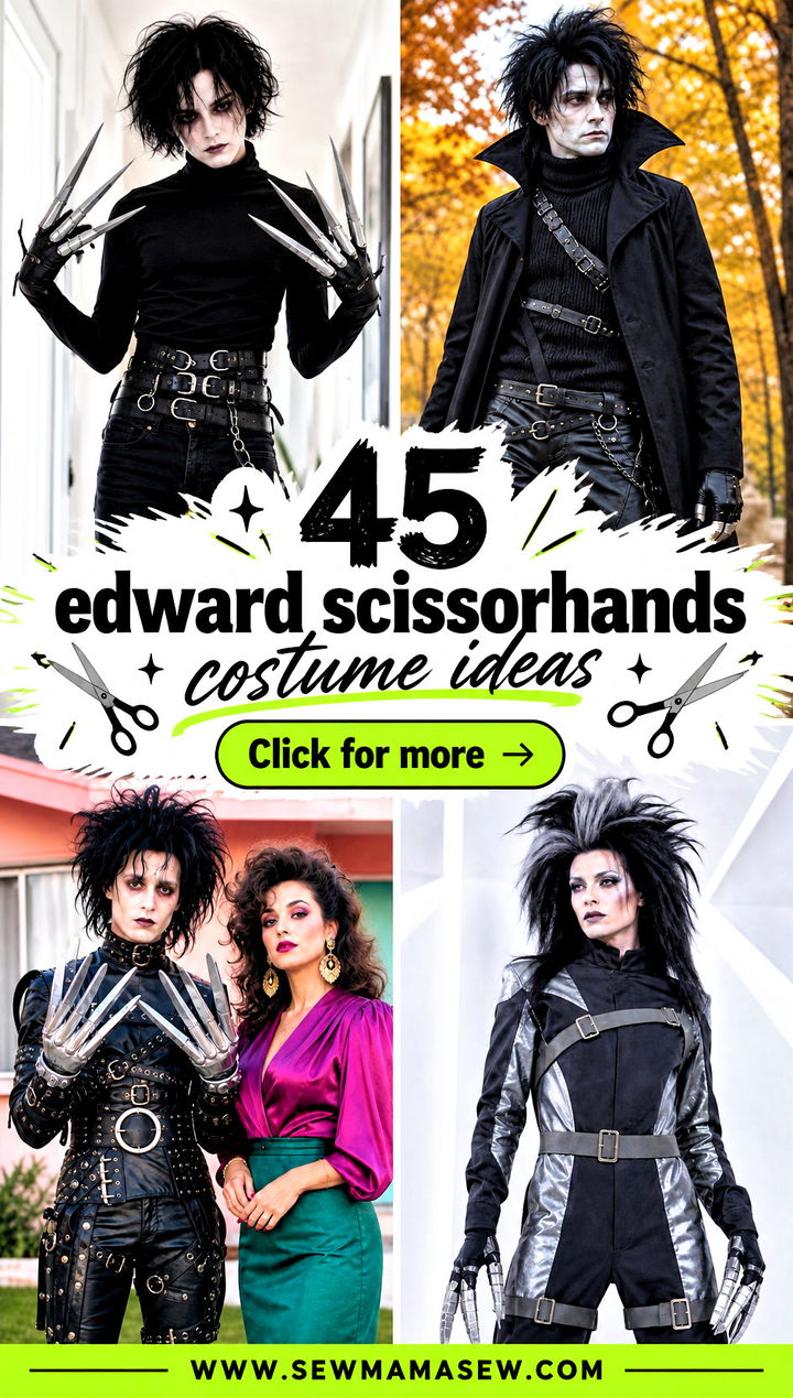 45 edward scissorhands costume ideas - 45 edward scissorhands costume ideas