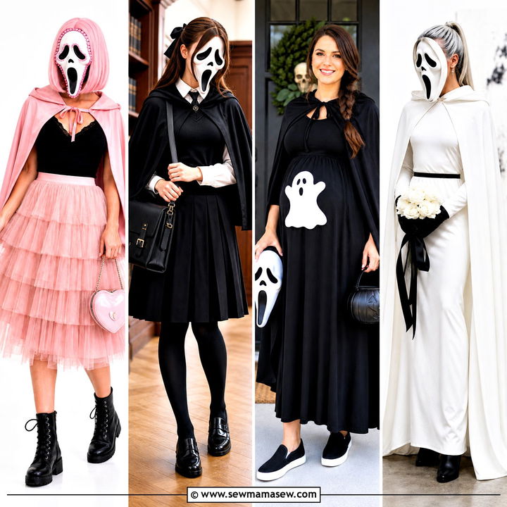 45 ghost face costume ideas for women
