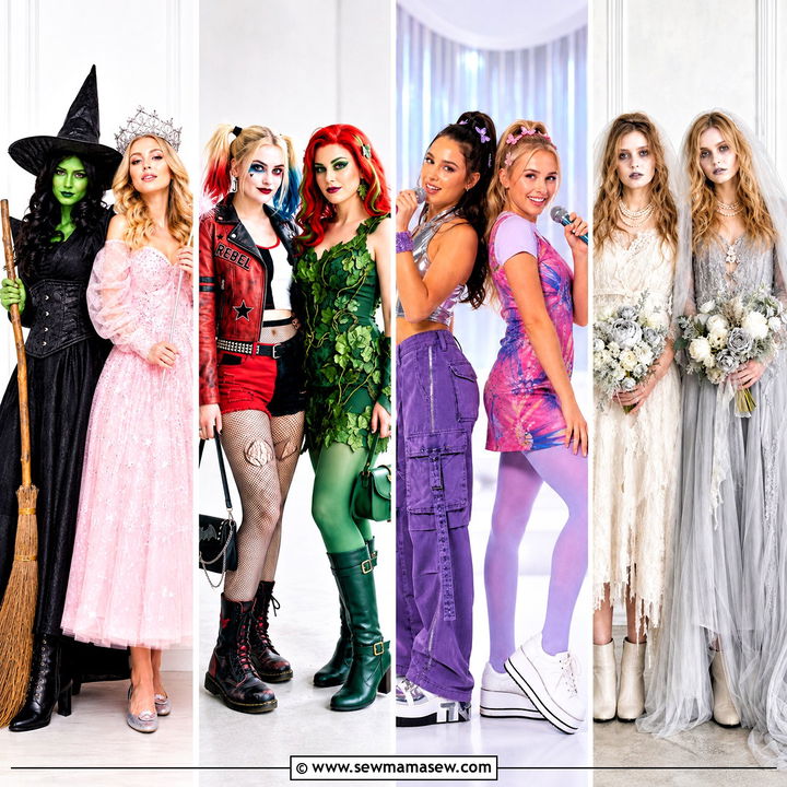 45 halloween costumes women duo