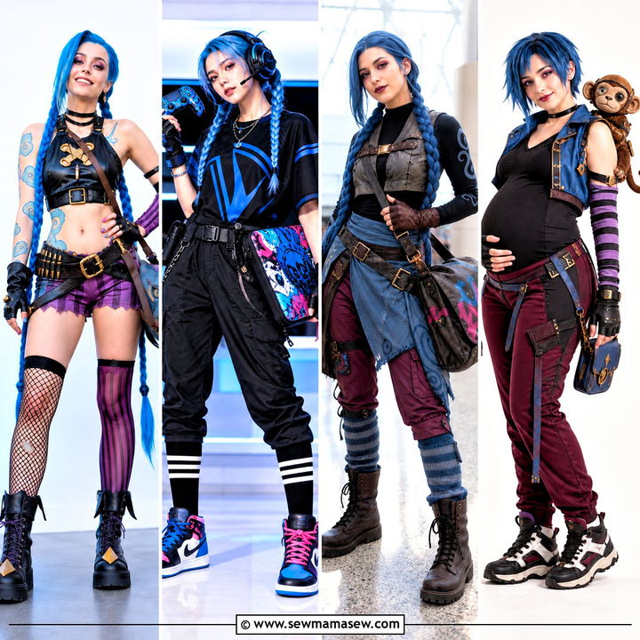 45 jinx cosplay ideas