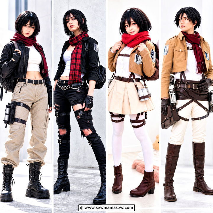 45 mikasa cosplay ideas