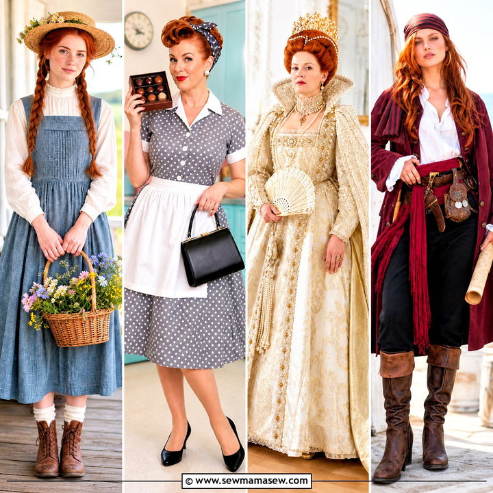 45 red hair halloween costumes