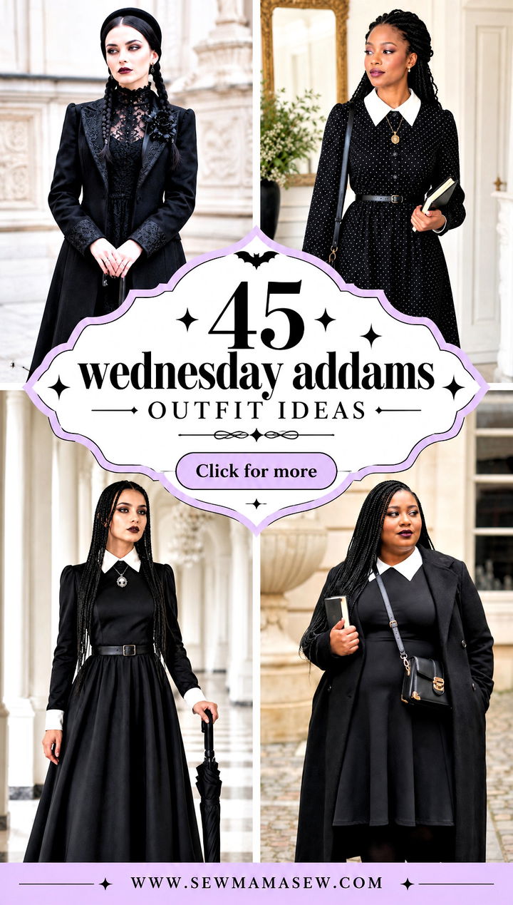 45 wednesday addams outfit ideas - 45 wednesday addams outfit ideas