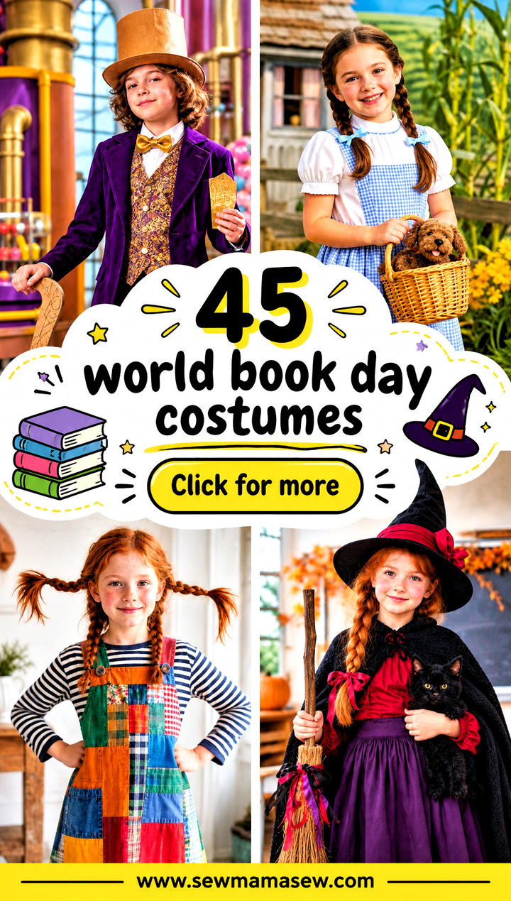 45 world book day costumes - 45 world book day costumes