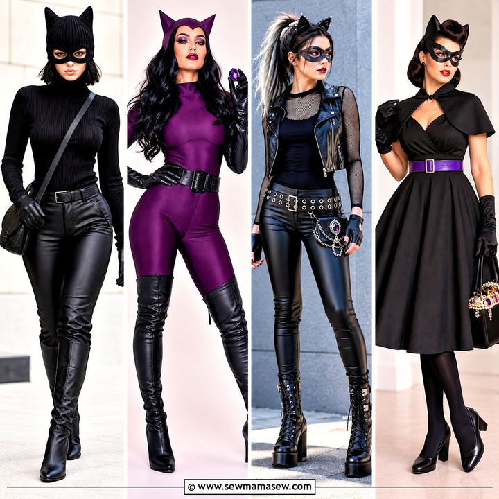 50 Catwoman Costume Ideas for a Sleek Halloween Makeover