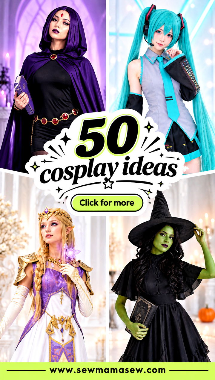 50 cosplay ideas - 50 cosplay ideas