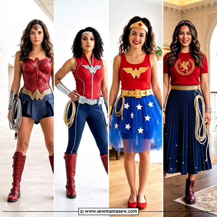 50 Wonder Woman Costume Ideas for a Bold Halloween Look