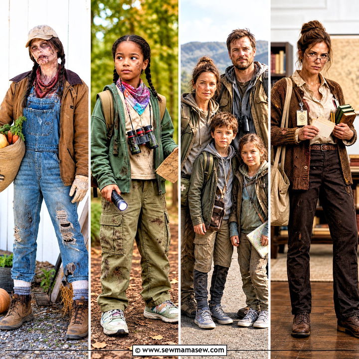 50 Zombie Apocalypse Outfits for a Gritty Halloween Look