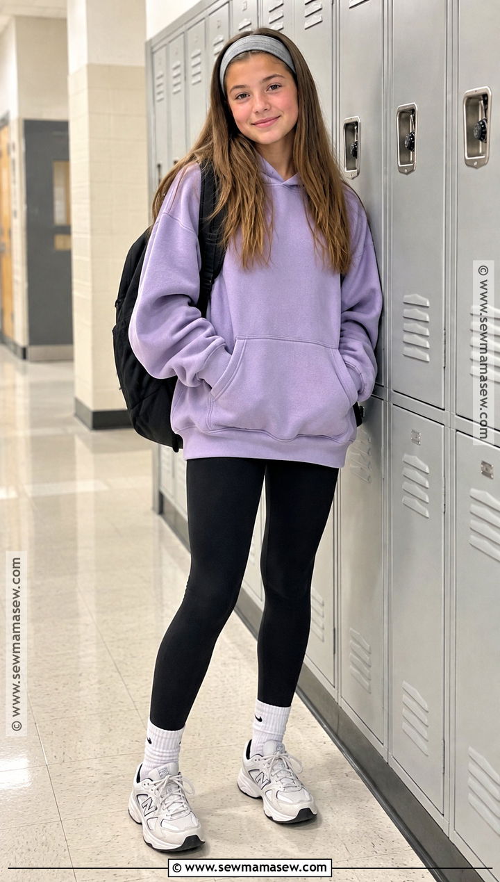 6th Grade Hoodie And Leggings Outfit - 15 Back To School Clothes 6Th Grade