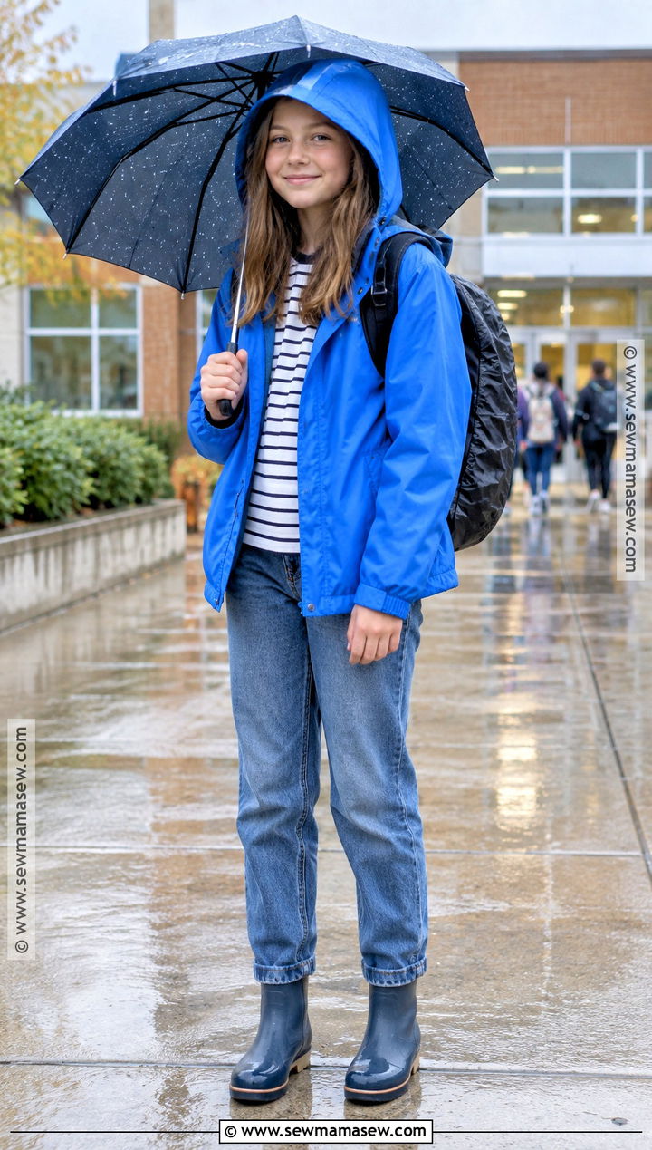 6th Grade Rain Jacket And Jeans Outfit - 15 Back To School Clothes 6Th Grade