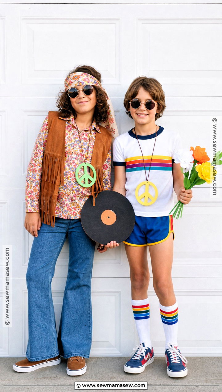 70s Kids Sibling Costume - 40 70s costume ideas