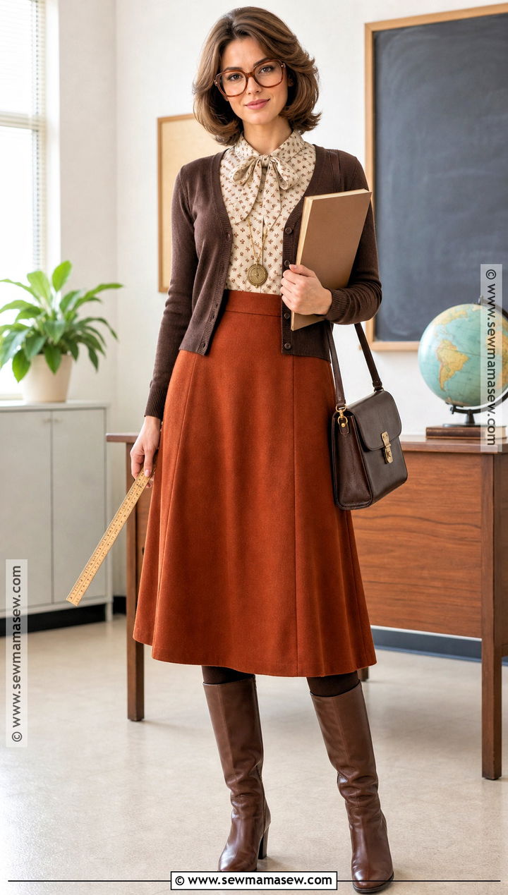 70s School Teacher Costume - 40 70s costume ideas