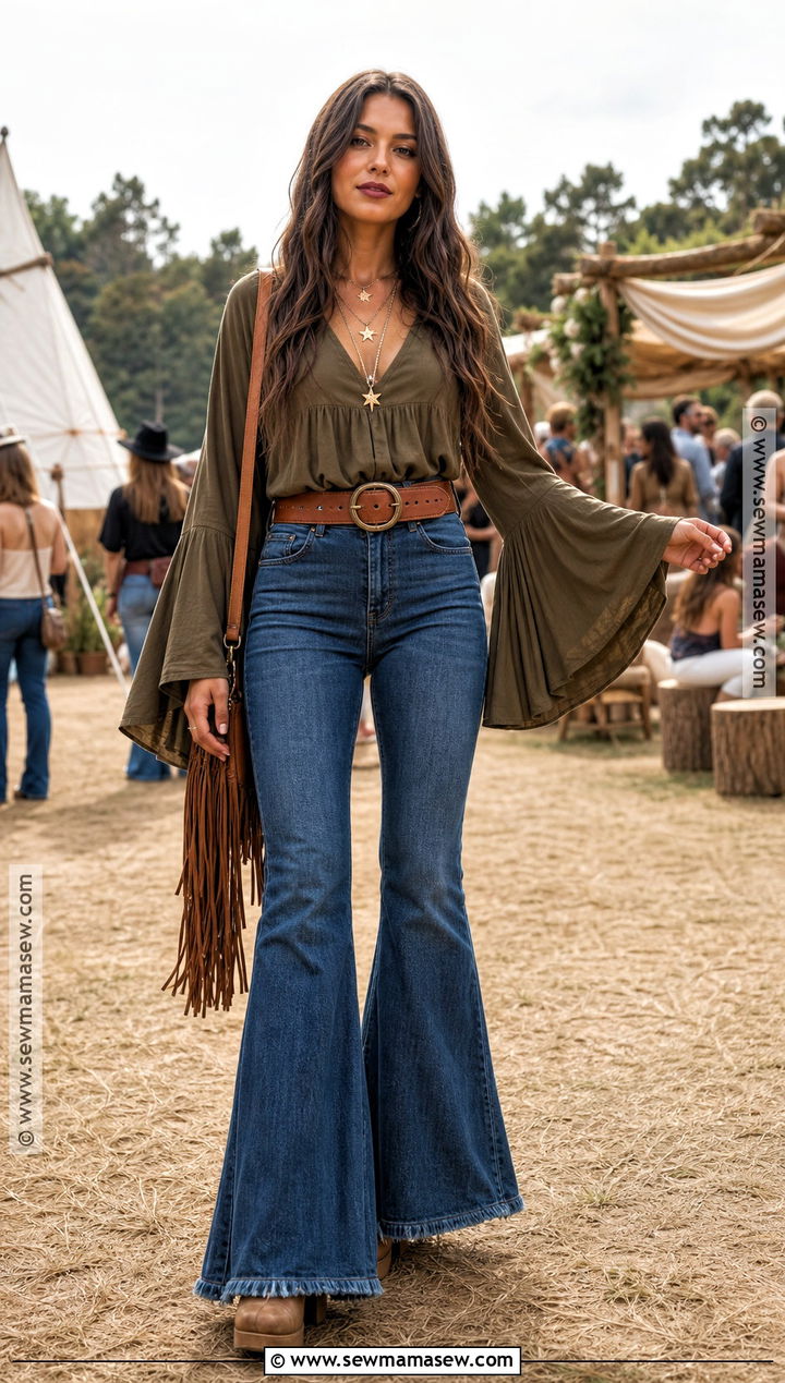 70s Witchy Halloween Outfit - 50 halloween outfit ideas