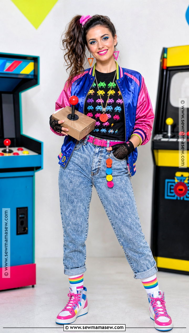 80s Arcade Gamer Costume - 35 80S Costume Ideas for Women