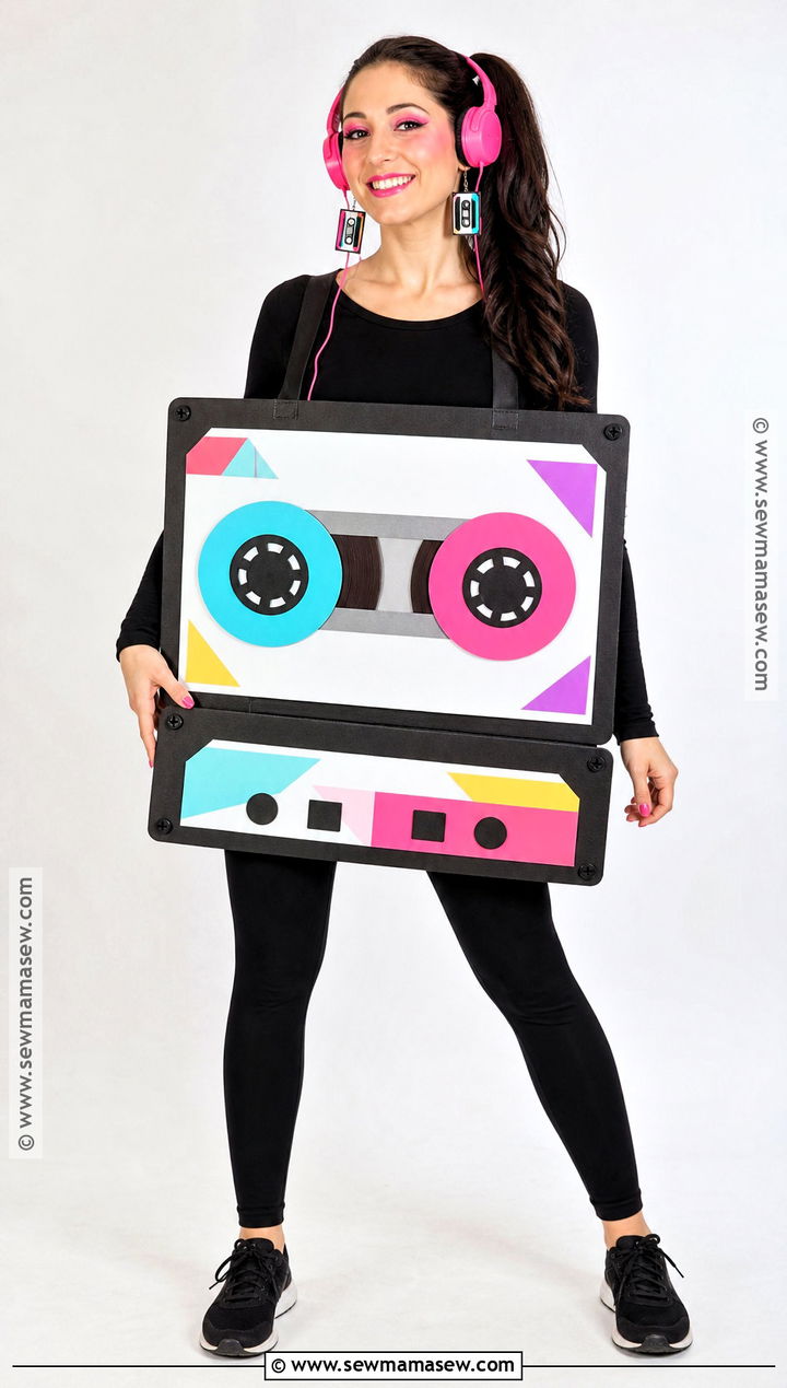 80s Cassette Tape Costume - 35 80S Costume Ideas for Women