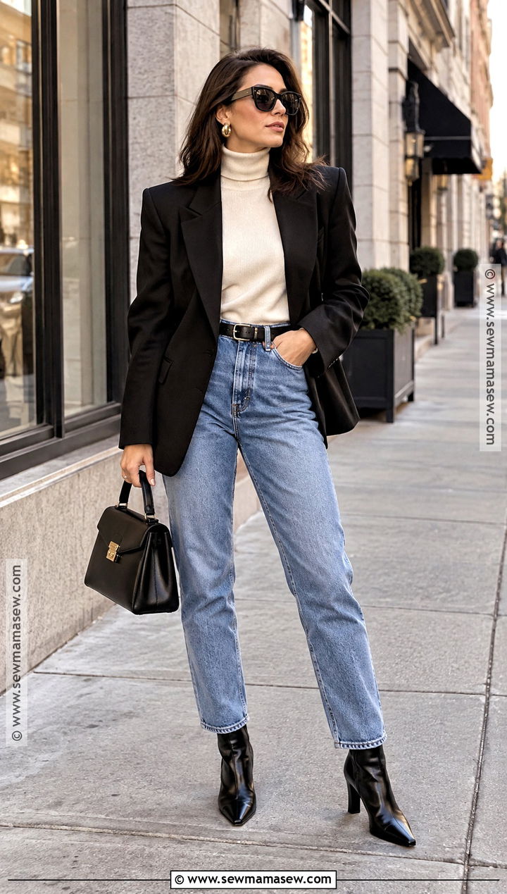 80s Fall Power Blazer Outfit - 20 80S Fall Fashion Ideas