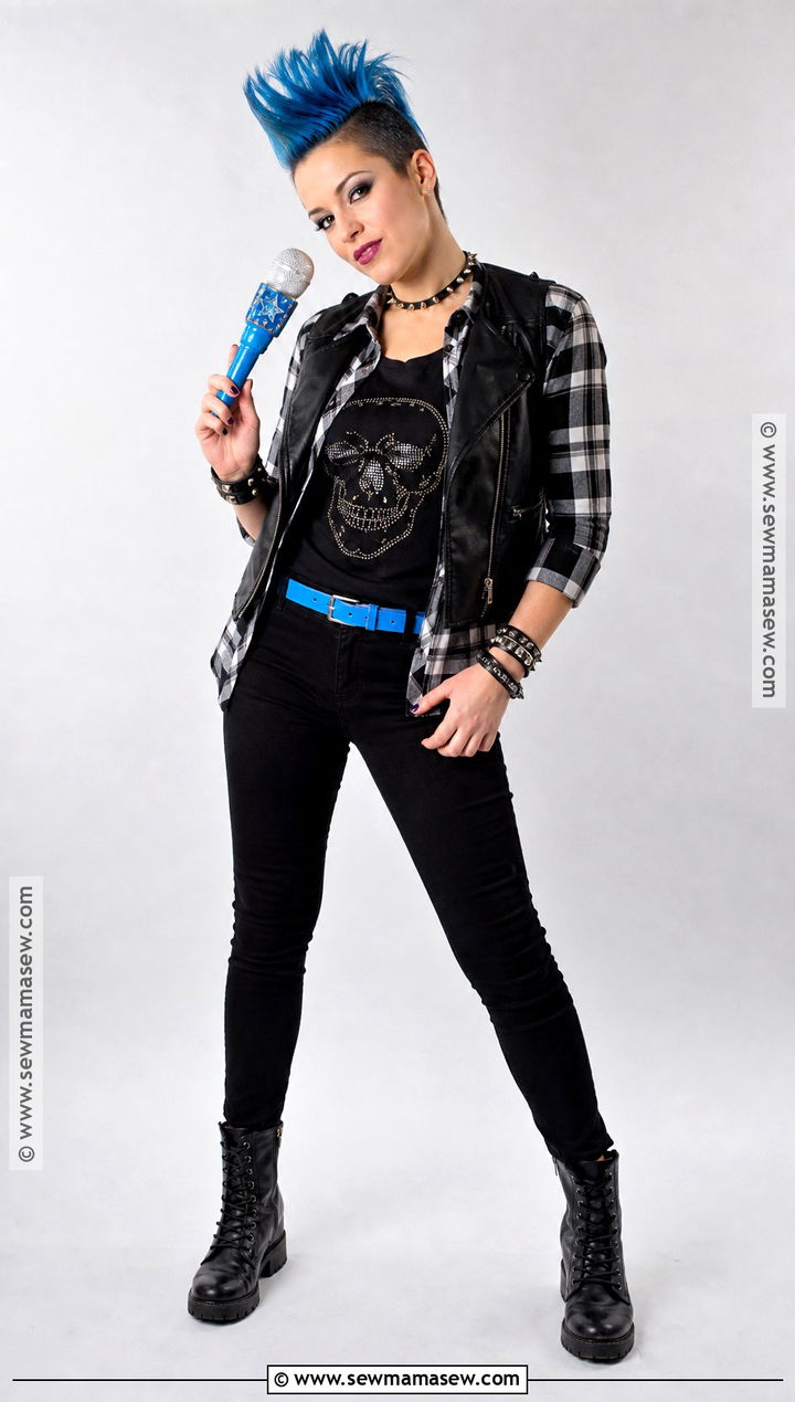 80s Punk Rocker Costume - 35 80s halloween costumes