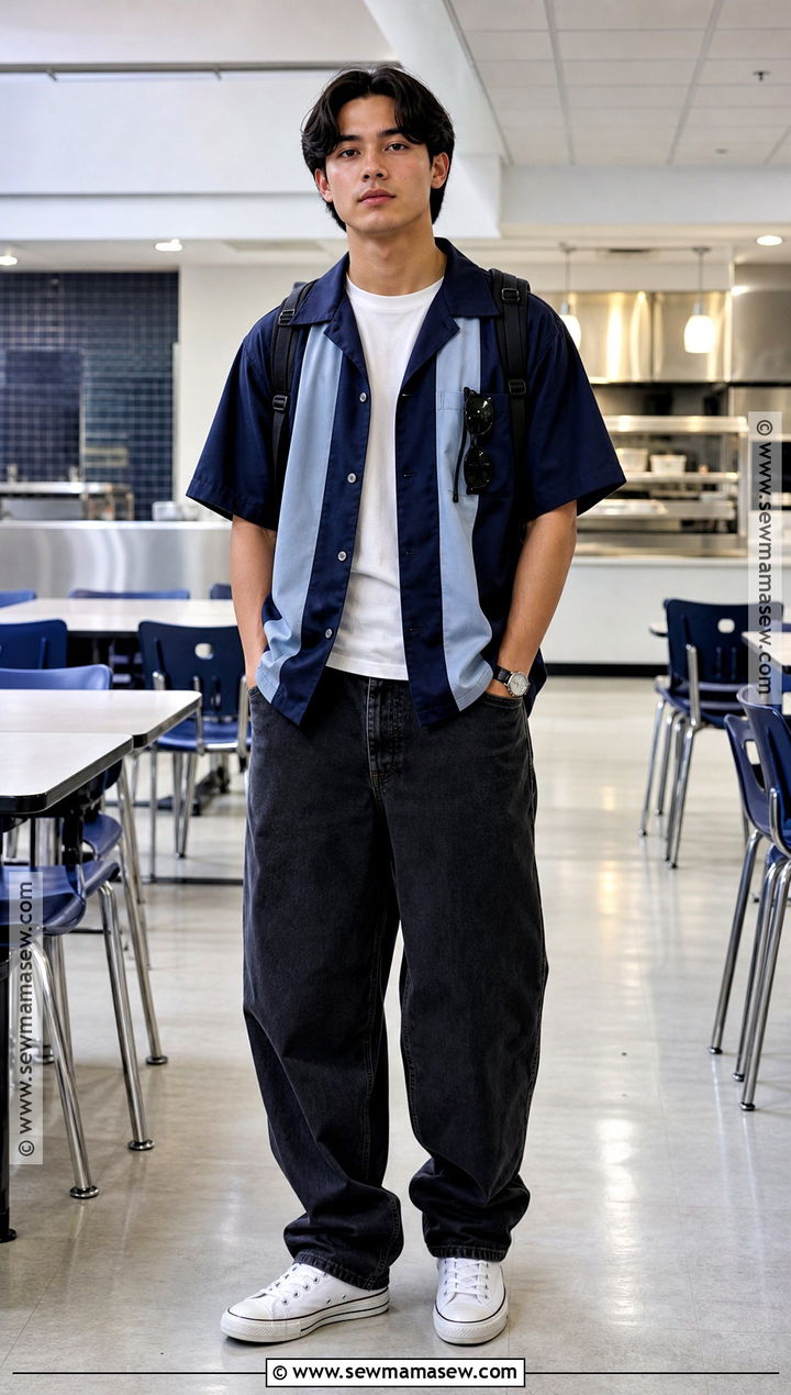90s Bowling Shirt Outfit - 30 90S Dress Up Day At School Ideas