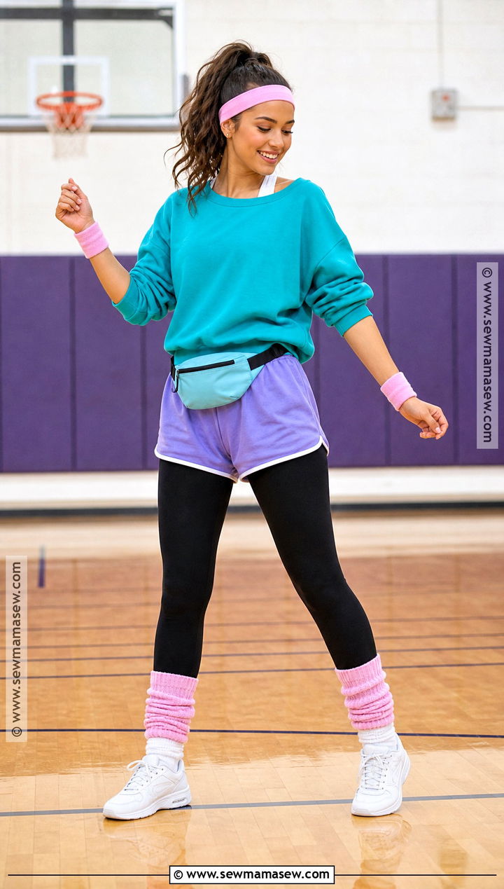 90s Dance Workout Outfit - 30 90S Dress Up Day At School Ideas