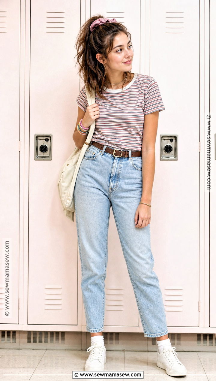 90s Mom Jeans Outfit - 30 90S Dress Up Day At School Ideas