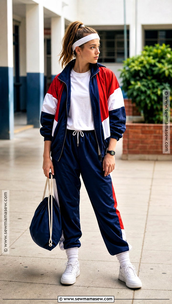 90s Tracksuit Outfit - 30 90S Dress Up Day At School Ideas