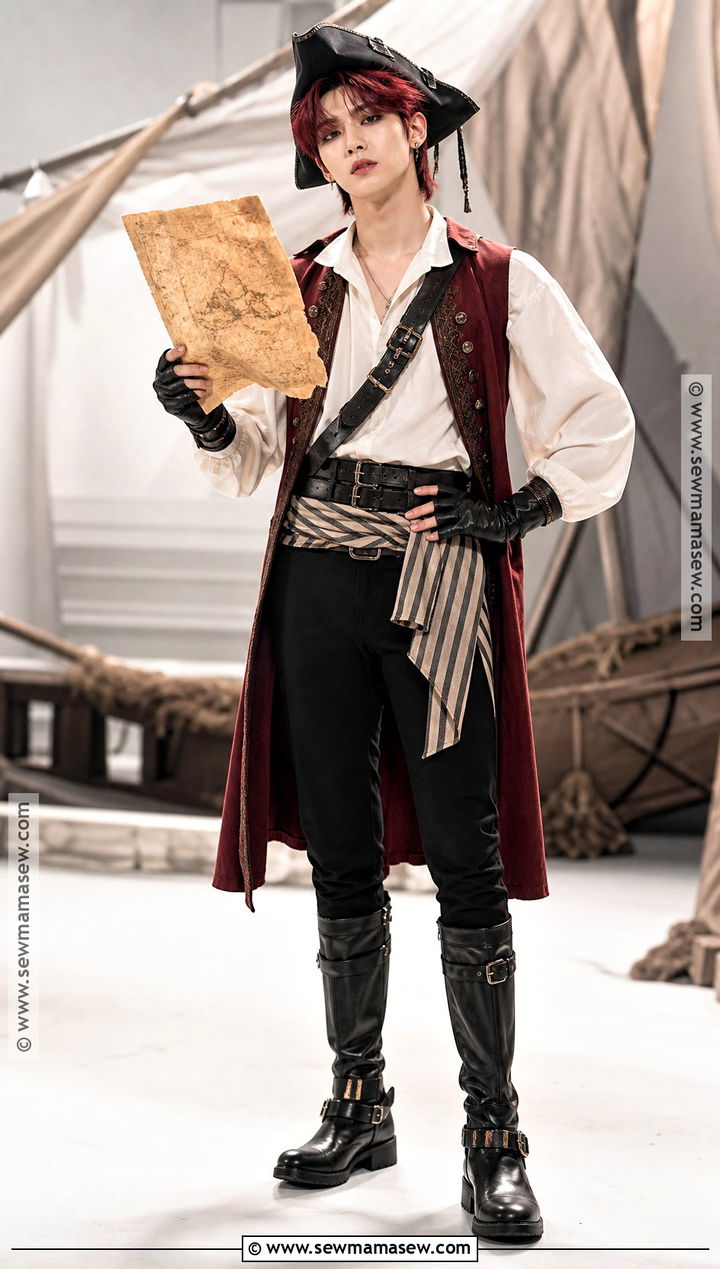 ATEEZ Pirate King Costume - 30 kpop halloween costumes ideas