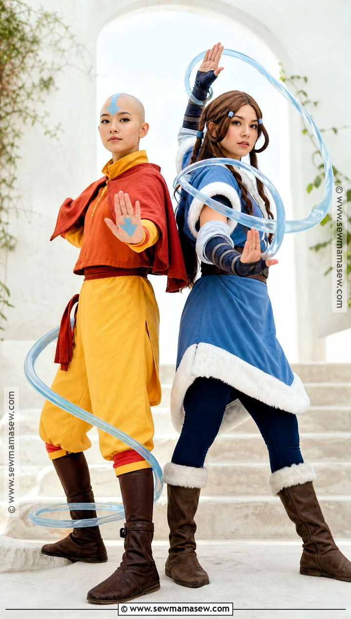 Aang And Katara Cosplay - 30 matching cosplay ideas