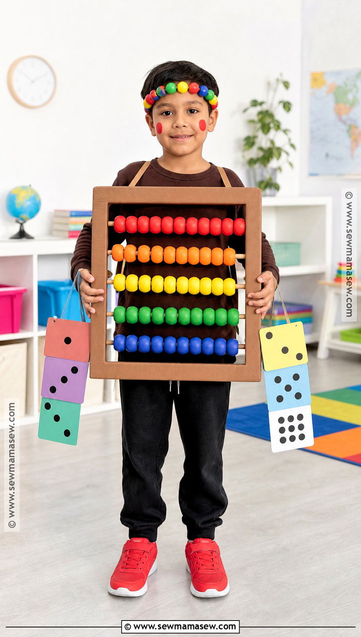 Abacus Maths Day Costume - 30 maths day costumes for kids