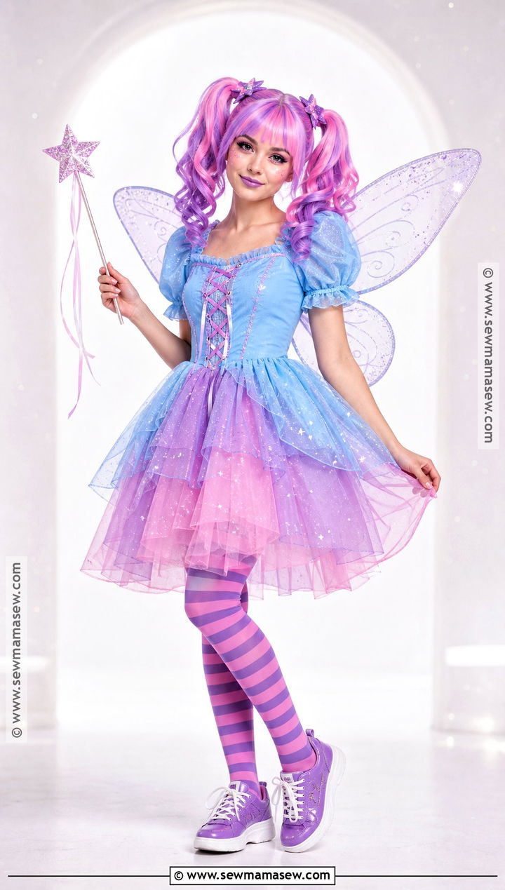Abby Cadabby Costume With Fairy Wings - 30 Sesame Street Halloween Costumes