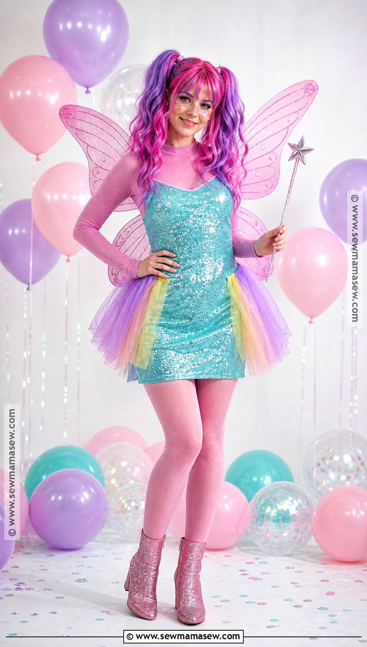 Abby Cadabby Costume With Sparkly Blue Dress - 30 abby cadabby costume ideas
