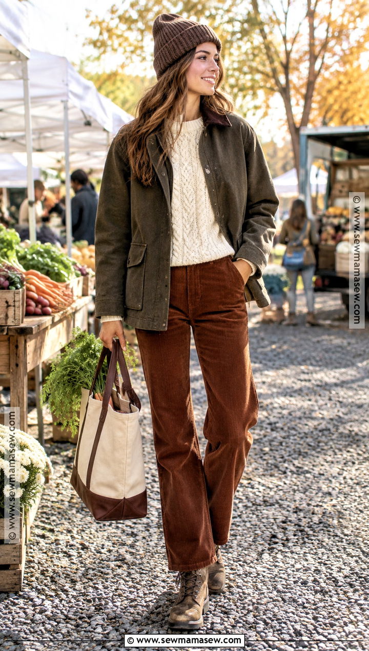 Abercrombie Barn Jacket With Corduroy Pants And Boots - 15 abercrombie and fitch fall jackets