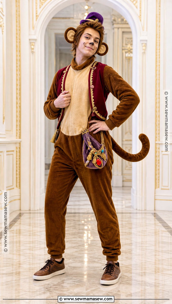 Abu Costume With Brown Vest - 30 aladin costume ideas
