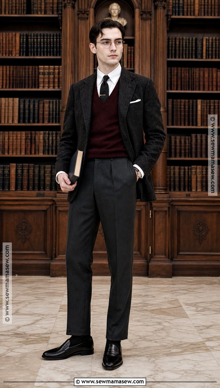 Academic Vampire Outfit - 30 vampire clothes for men