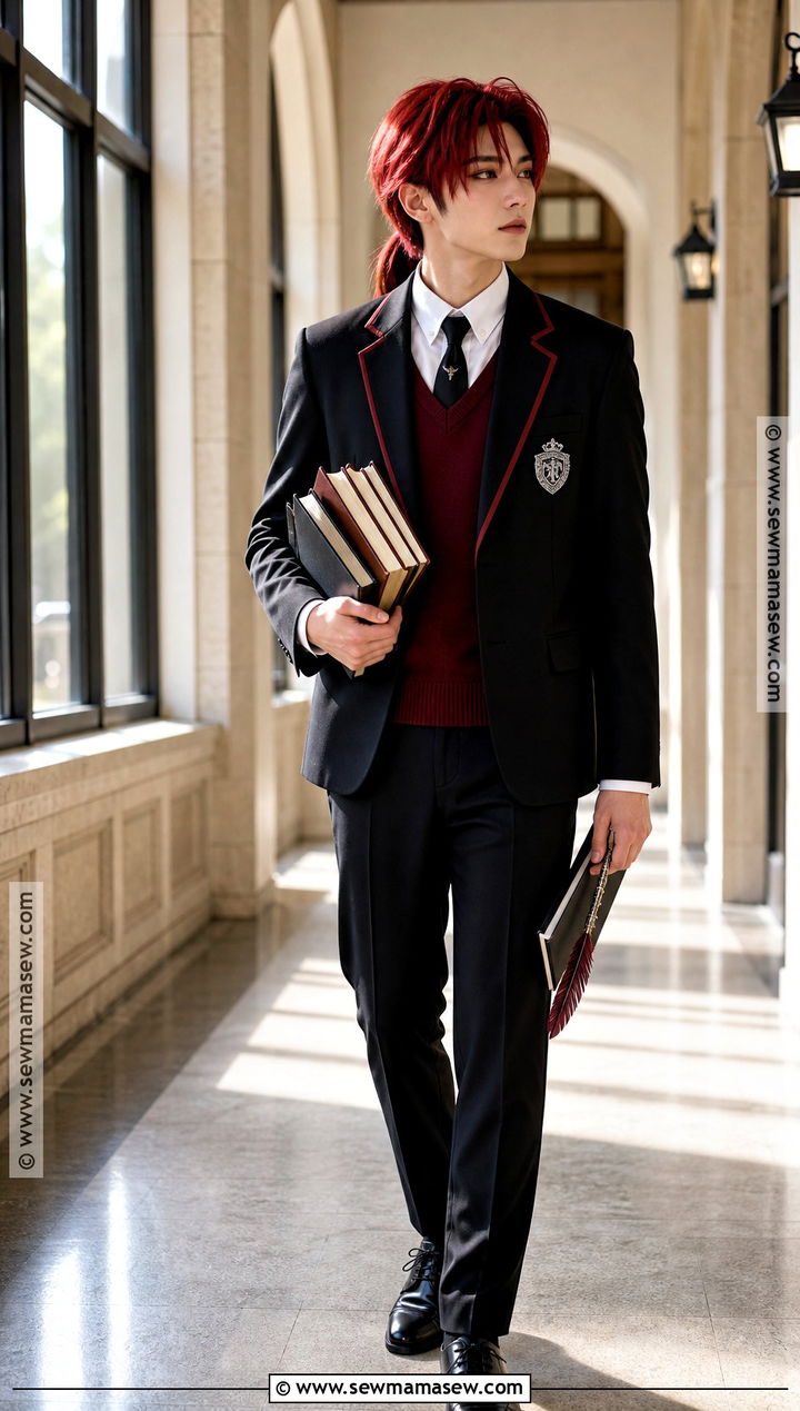 Academy Student Diluc Cosplay - 30 diluc cosplay ideas