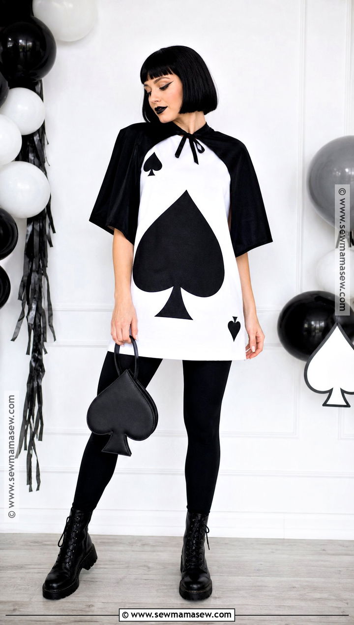 Ace Of Spades Playing Card Costume - 30 playing card costume ideas
