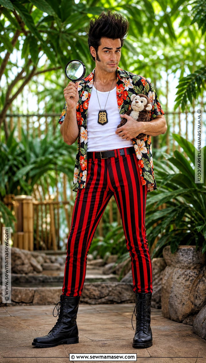 Ace Ventura Costume With Hawaiian Shirt - 30 easy men halloween costumes for guys