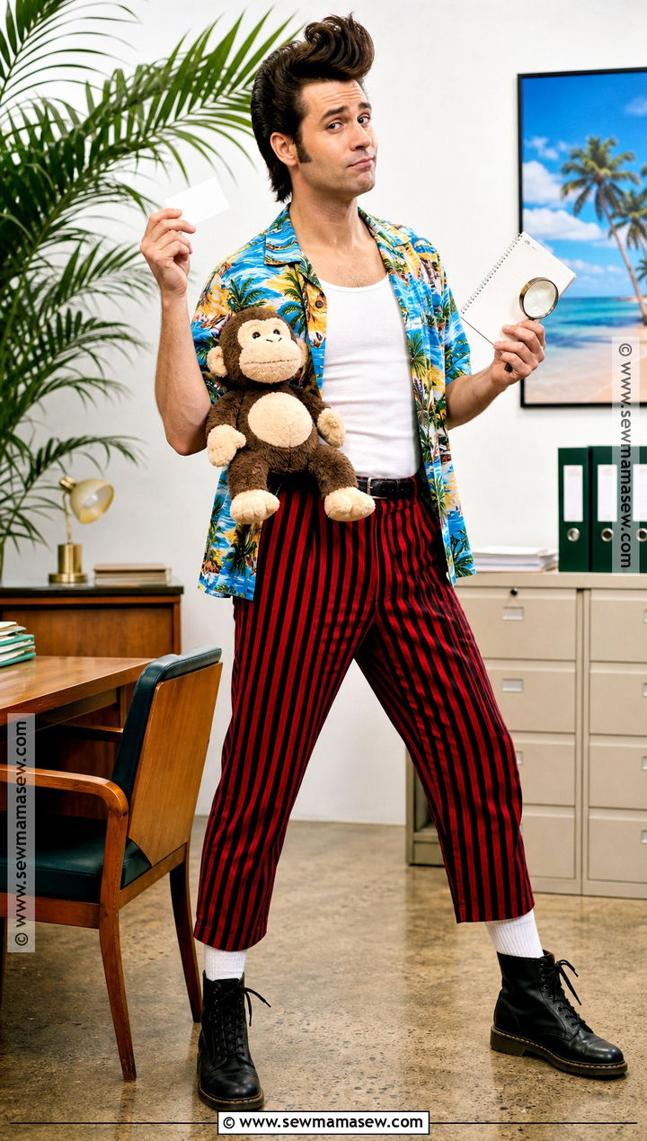 Ace Ventura Tropical Shirt Movie Costume - 45 movie character costumes