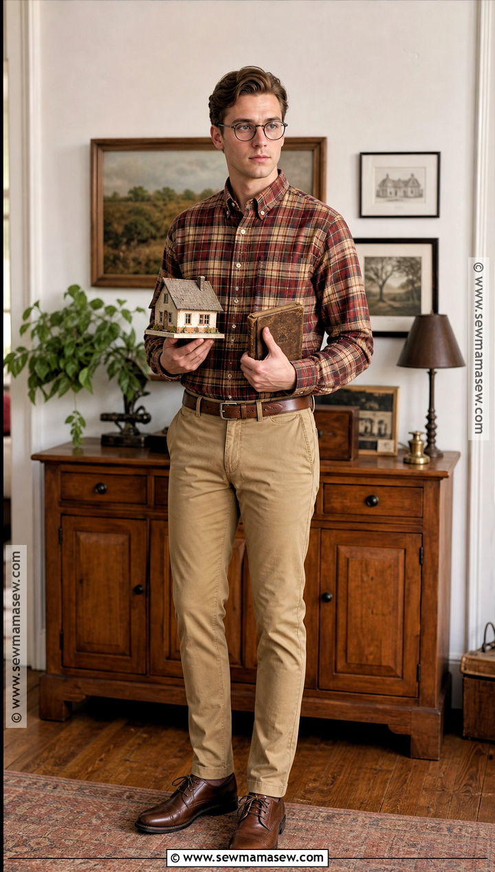 Adam Maitland Plaid Shirt Costume - 35 beetlejuice halloween costume ideas