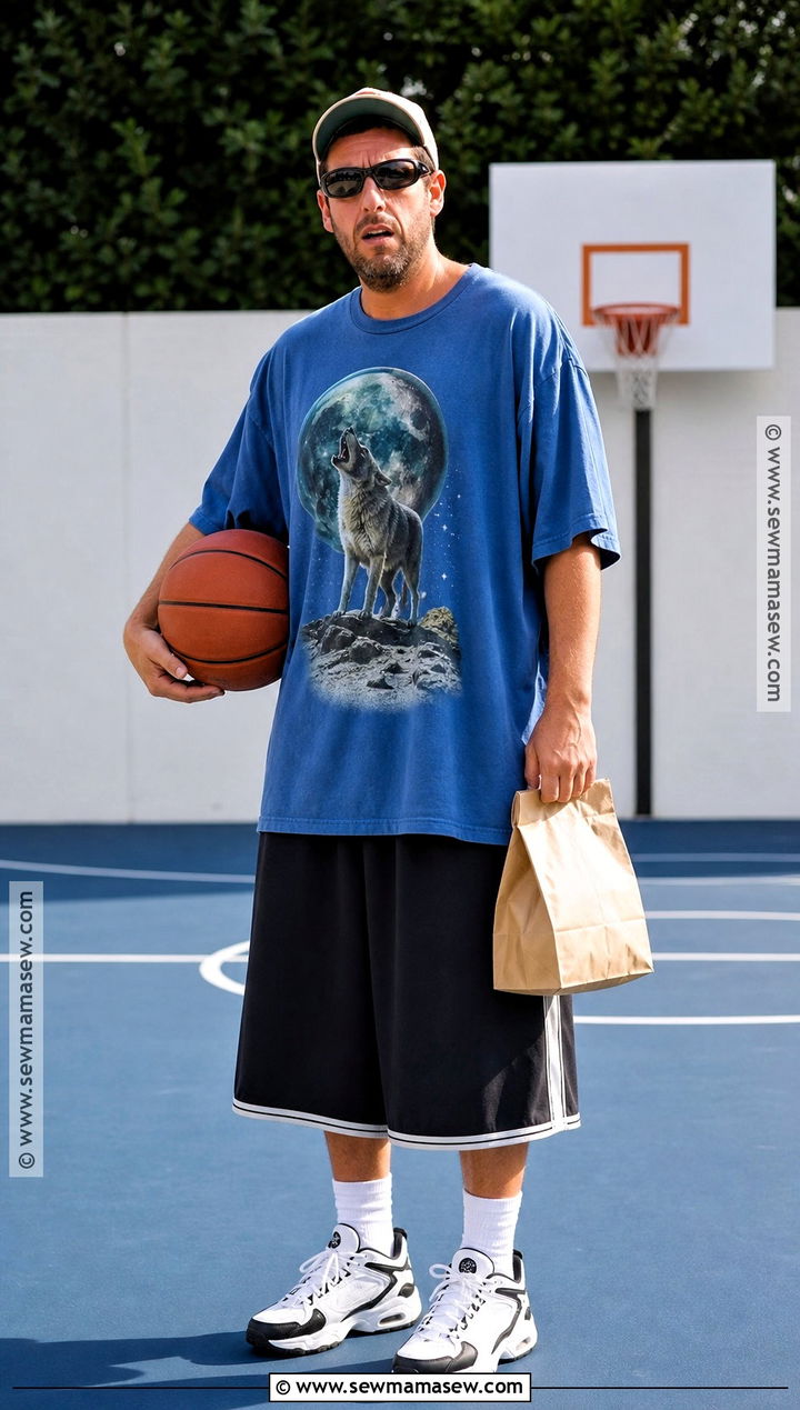 Adam Sandler Basketball Shorts Costume - 30 adam sandler halloween costumes