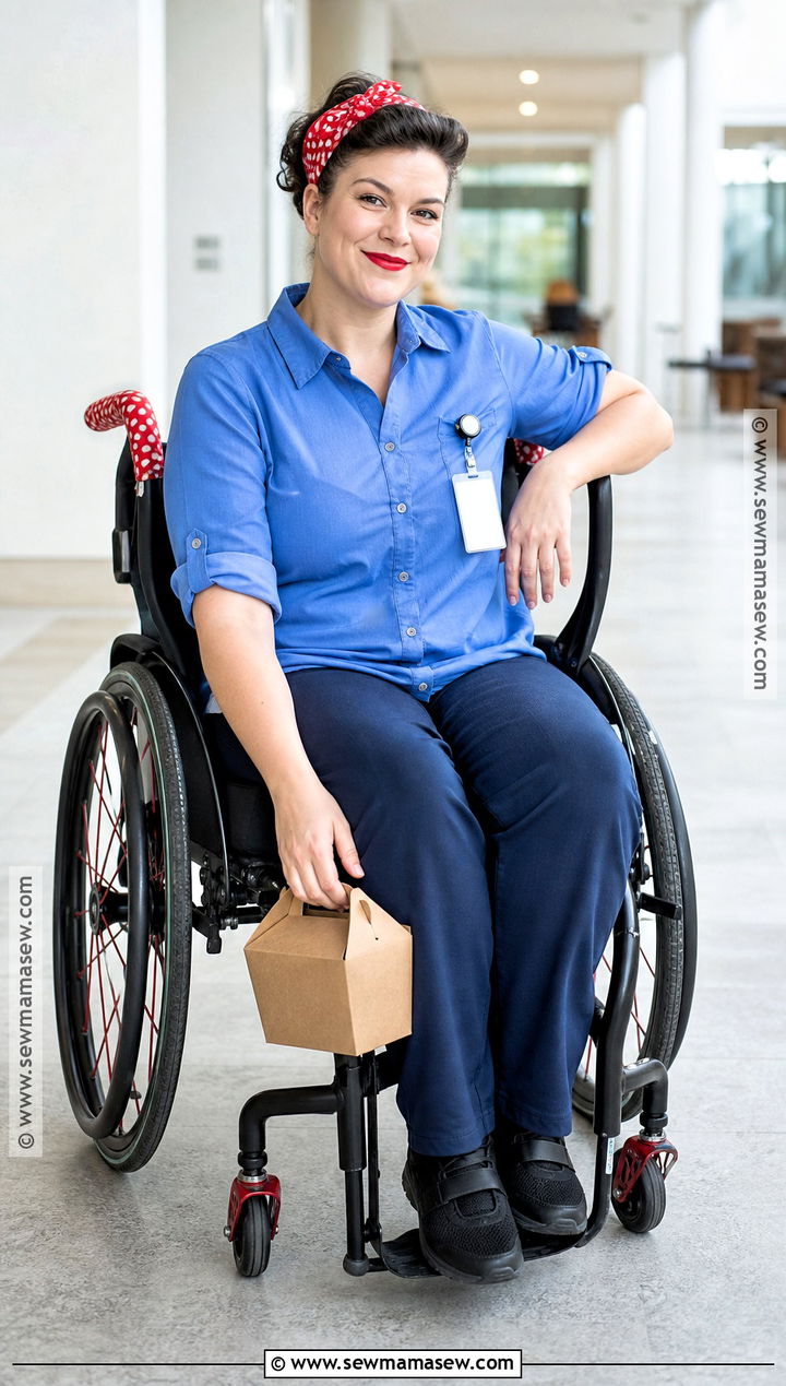 Adaptive Rosie The Riveter Costume With Seated Friendly Clothing - 35 rosie the riveter costume ideas