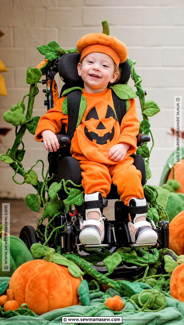Adaptive Toddler Pumpkin Costume With Pumpkin Patch - 30 toddler pumpkin costume ideas