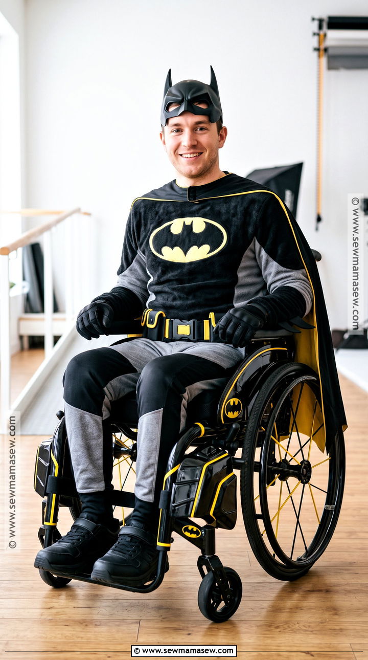 Adaptive Wheelchair Batman Costume - 50 batman costume ideas