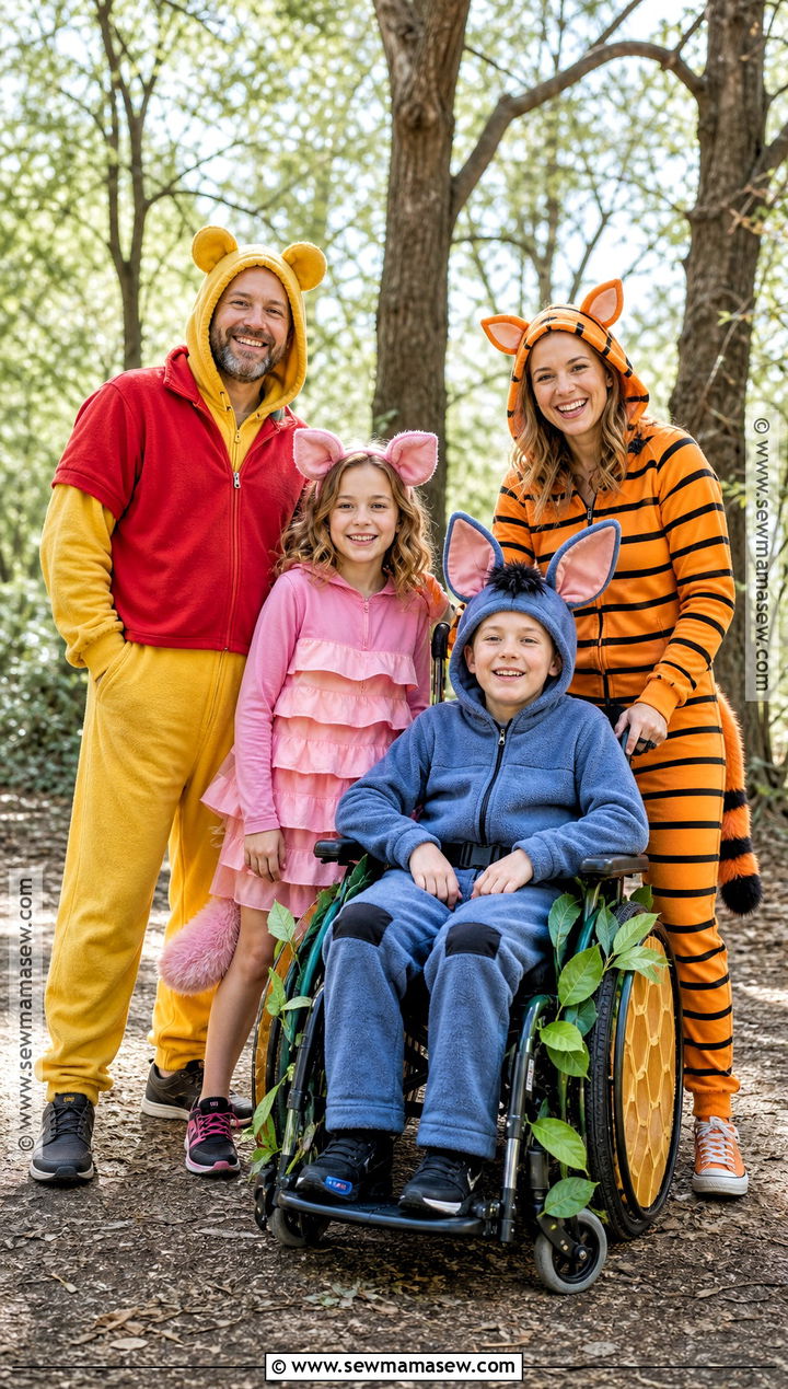 Adaptive Winnie The Pooh Family Costume - 30 winnie the pooh family costumes